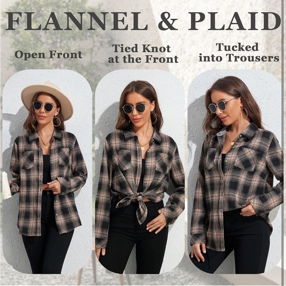 Plaid flannel - Picture 2 of 4